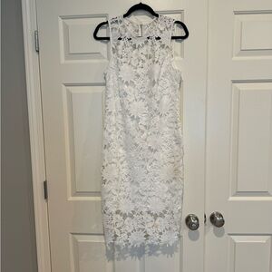 Calvin Klein white dress